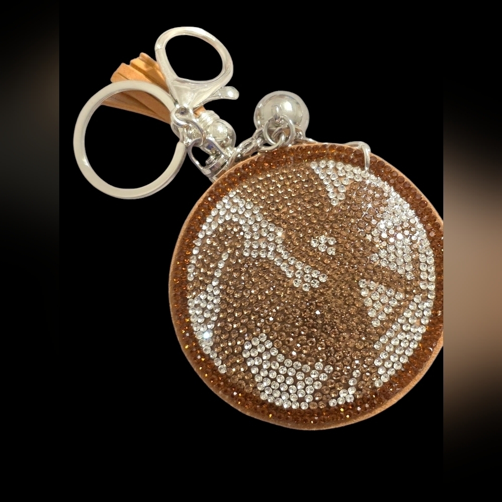 Sagittarius Rhinestone Bag Charm/  Keychain